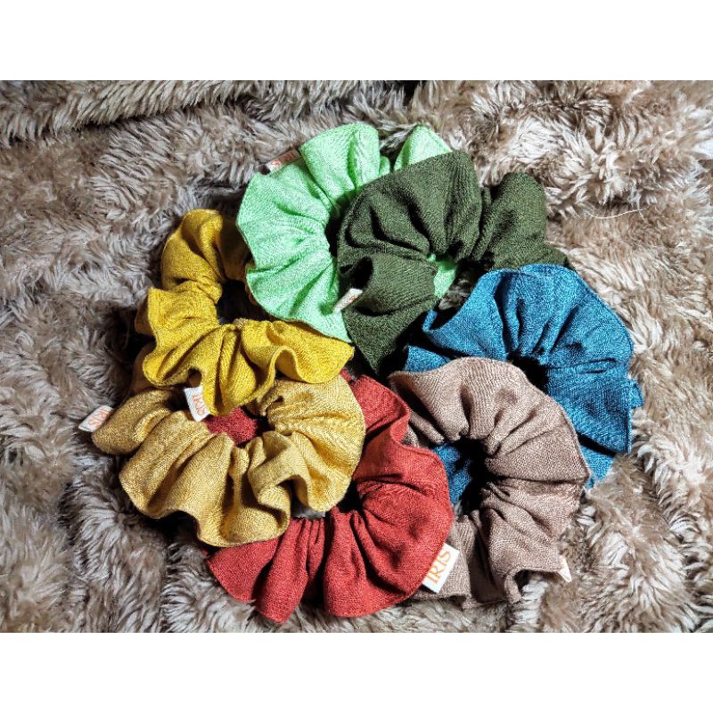 Scrunchies linen