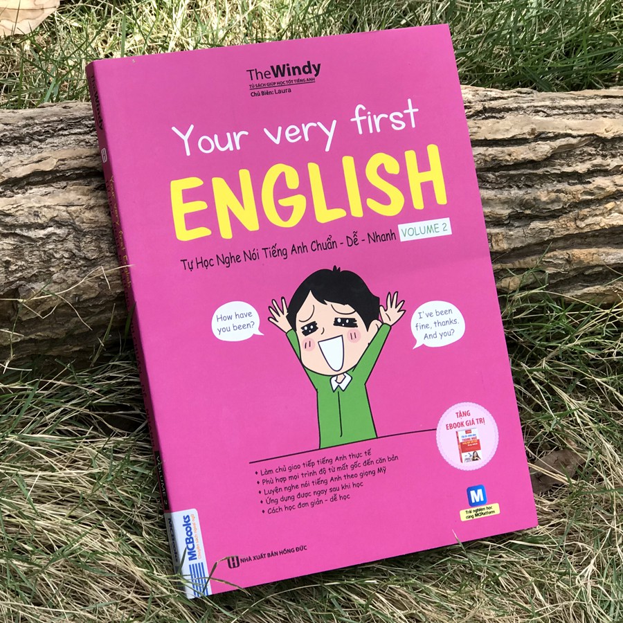 Sách - Your Very First English - Tự Học Nghe Nói Tiếng Anh Chuẩn - Dễ - Nhanh - Volume 2