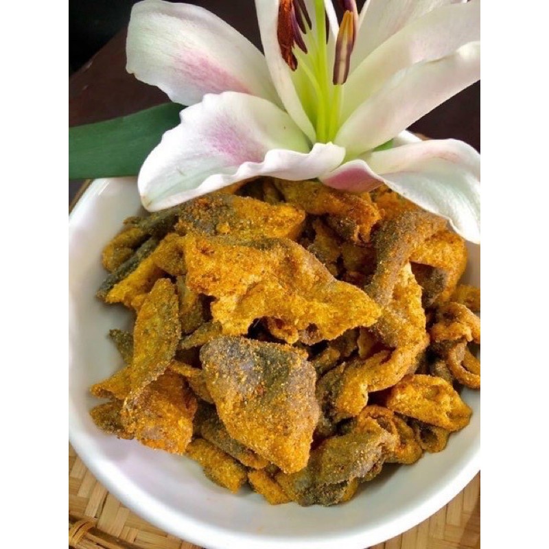 HỦ 250gr DA CÁ HỒI TRỨNG MUỐI- VỊ SINGAPORE- GIÒN NGON