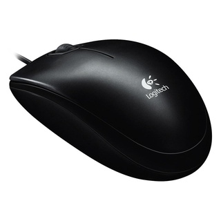 Chuột dây Logitech B100 (Đen) - SPC phân phối