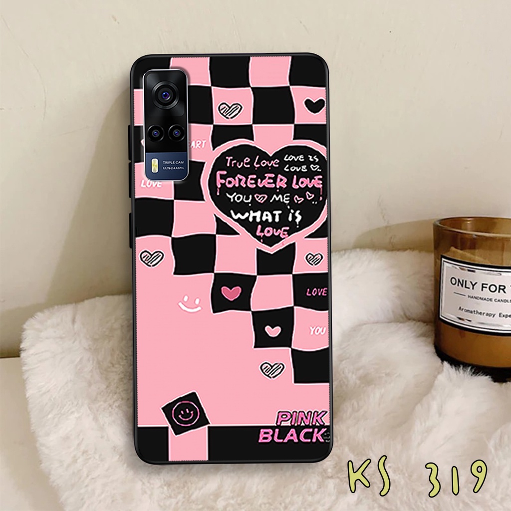 Ốp lưng Vivo Y72 5G - Y51 2020 - Y53s - Ốp lưng vivo in hình họa tiết caro bền, đẹp