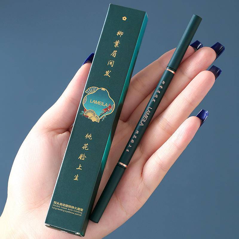 Bút Kẻ Lông Mày Tự Nhiên Lâu Trôi Không Thấm Nước Chuyên Dụng Cho Trang Điểm