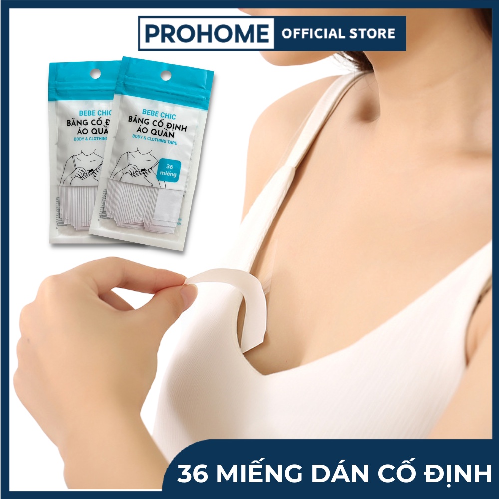 36 Miếng Băng Dính Thời Trang Cố Định Quần Áo BEBE CHIC