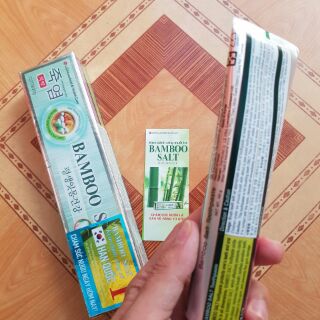 Kem đánh răng muối tre Bamboo salt 140 gram - Toothpaste