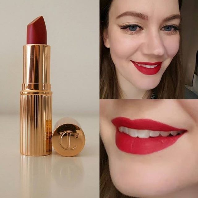 Son charlotte tilbury red carpet red