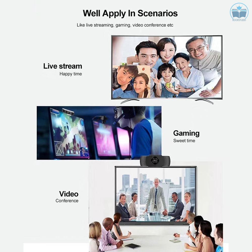 Webcam Pa- 1080p Hd Cao Cấp Cho Máy Tính | BigBuy360 - bigbuy360.vn