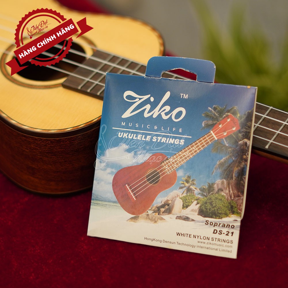 Dây Đàn Ukulele Zikko Soprano DS-21, Zikko Concert DS-23 Chính Hãng, Độ Bền Cao