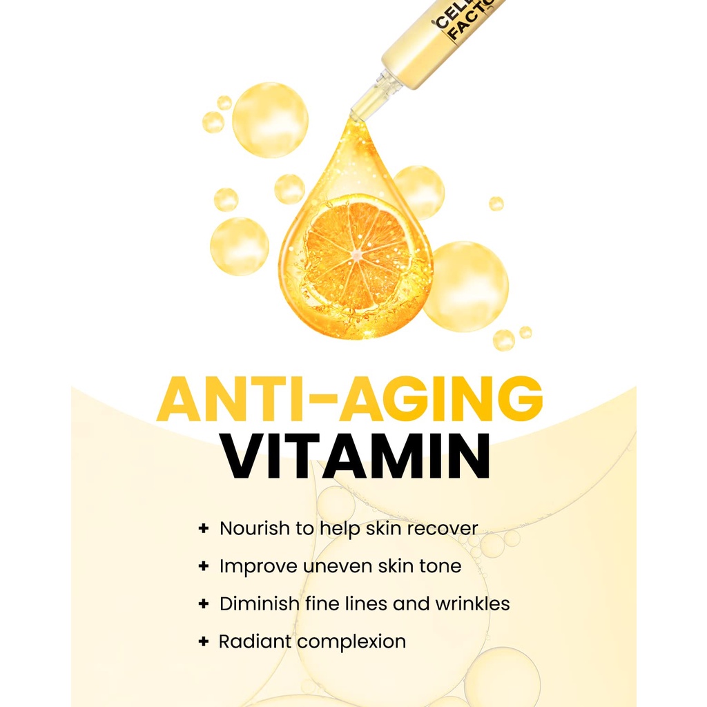 [Siêu Phẩm] Serum sativa 2 trong 1 Vitamin C - HA dưỡng ẩm từ hạt Gai Dầu - Cell Factory Phiên Bản Nội địa Mỹ
