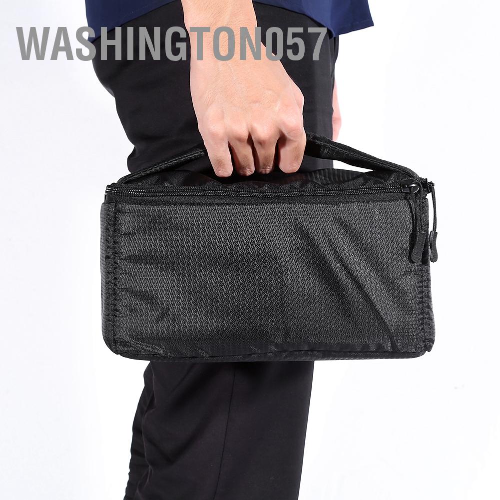 Có thể bán buôn Portable Overlap Zipper Padded Bag Pouch W/ Carry Strap BT For DSLR Camera Lens Washington057 Hàng giao ngay