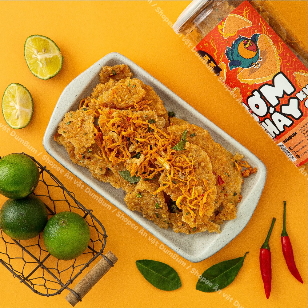 [Mã 77FMCGSALE1 giảm 10% đơn 250K] Cơm cháy lắc khô gà DumBum 250g đồ ăn vặt Sài Gòn | BigBuy360 - bigbuy360.vn