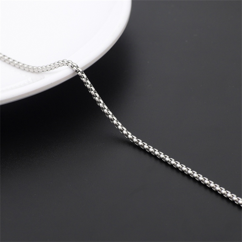 Dây xích BEADIA bằng thép không gỉ dùng làm trang sức tự làm
