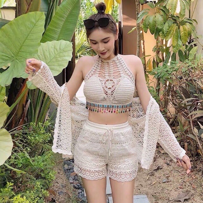 Áo yếm/bikini/bra đi biển BIGSIZE 55-85kg | BigBuy360 - bigbuy360.vn