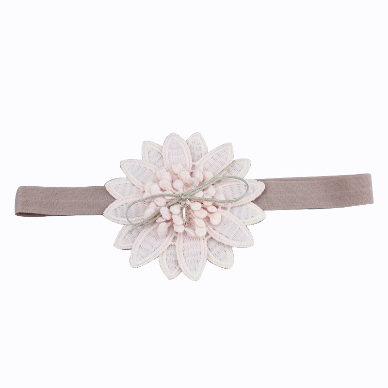 Băng Đô Đính Hoa Xinh Xắn Cho Bé Gái