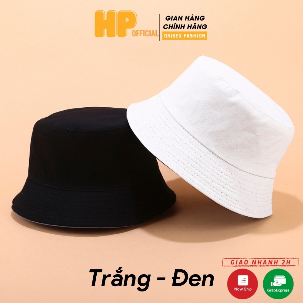 💥SIÊU HOT💥 Mũ bucket trơn, Nón tai bèo vành tròn trơn nhiều màu sắc Ulzzang form unisex nam nữ - BK02