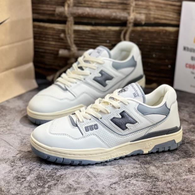 Giày Nb500 New Blance 550 Grey nb 550 x aime leon dore hàng chuẩn Full Box