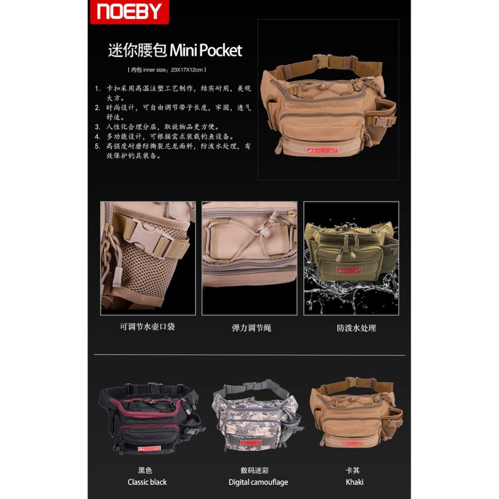 TÚI ĐỰNG ĐỒ CÂU NOEBY MINI POCKET
