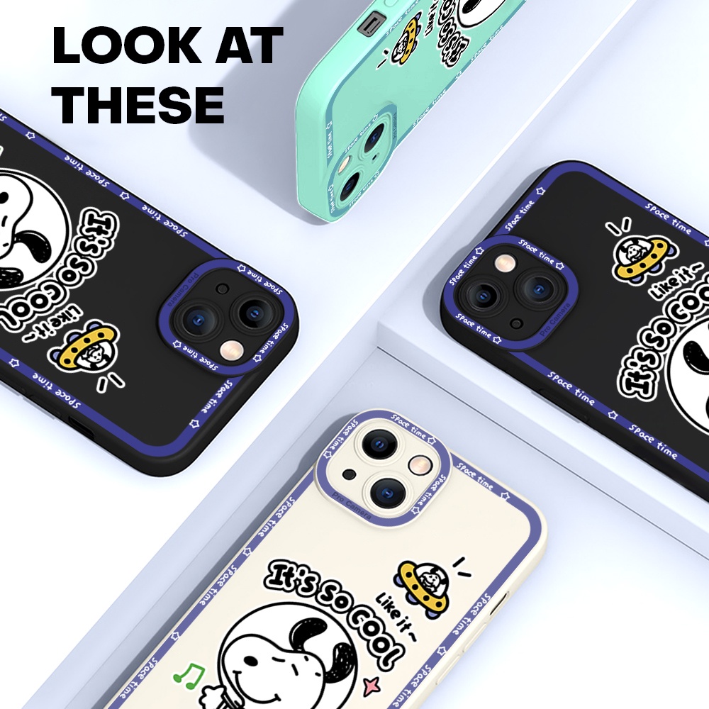 Samsung Galaxy S8 S9 S10 S10E Plus S8+ S9+ Cho Ốp lưng điện thoại In Hình Snoopy Dog