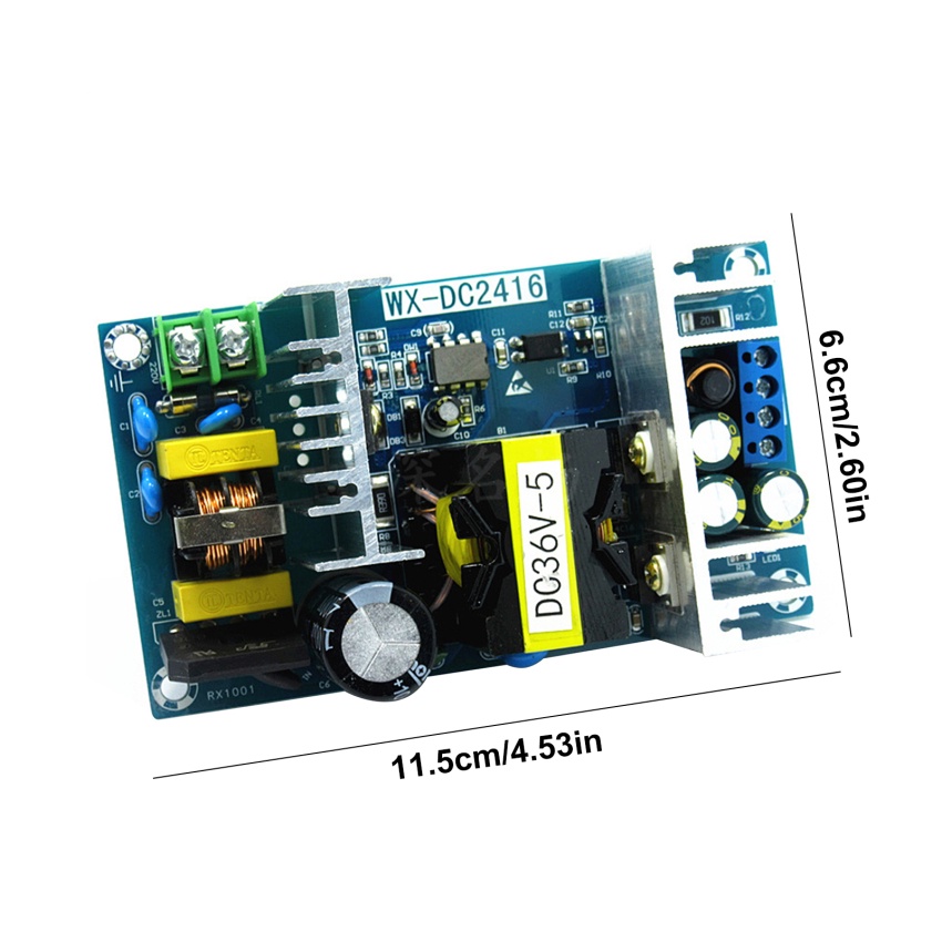 Bảng Mạch Chuyển Đổi Nguồn Điện 36v 5a 180w 50 / 60hz ac 100v-240v Sang dc 36v