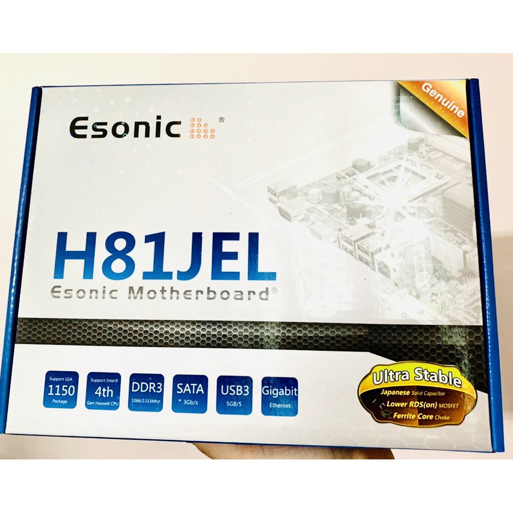 (bán sỉ)  Main PC H81 Esonic mới full box- Bo mạch chủ (freeship 99k)