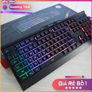 Bàn phím Gaming EDRA EK701 - Chống nước tuyệt đối - Led RGB - Màu đen - BH 24 tháng