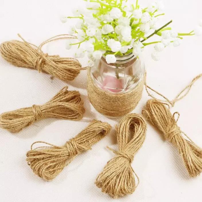 20m Dây thừng/ Dây gai/ Dây treo ảnh, quấn bình hoa