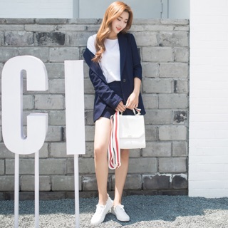 Set Blazer xanh Navy