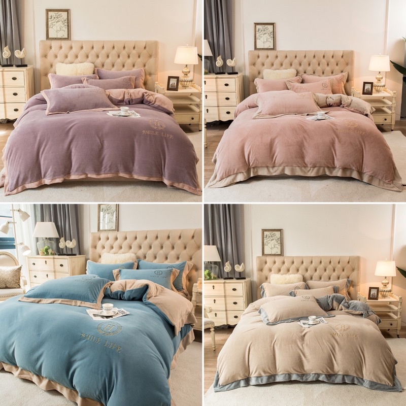 Chăn ga gối nỉ nhung tuyết sữa cao cấp nhập khẩu mềm mại ,chăn mền ga gối nỉ nhung tuyết sữa mện mịn cực kì ấm áp