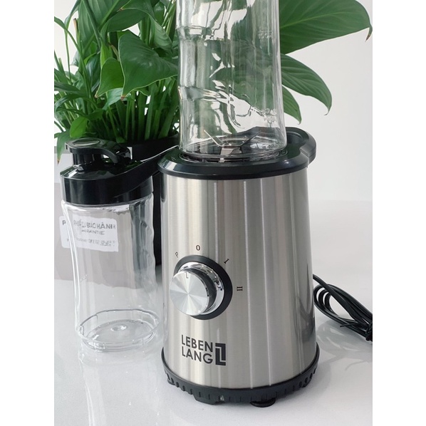 Máy xay cầm tay Lebenlang LBSP8648, máy xay sinh tố mini 350W, bảo hành chính hãng 24 tháng