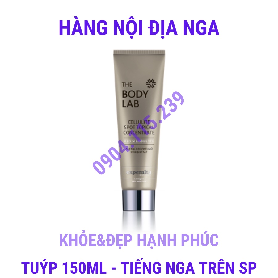 Kem dưỡng thể Experalta Platinum The Body Lab Cellulite Spot – 150ml/tuýp