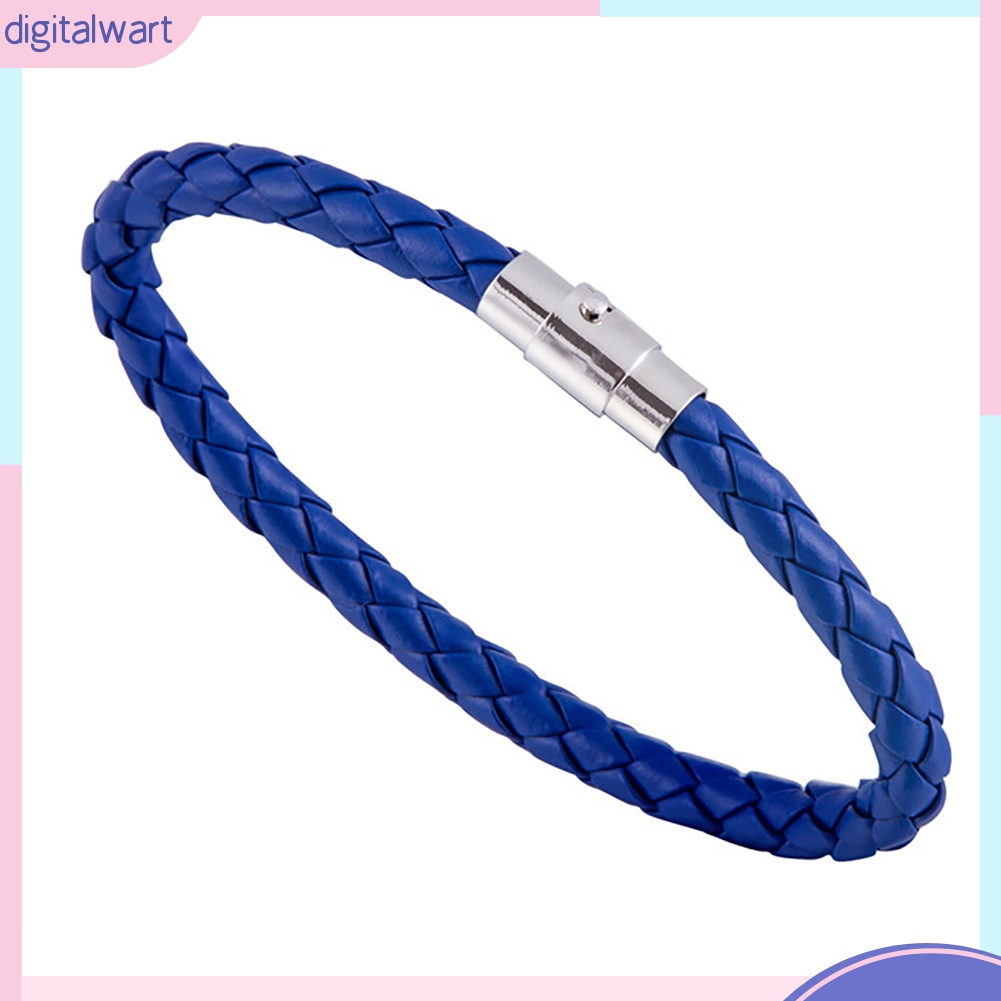 Vòng Tay Bện Dây Da Thời Trang Cho Nữ