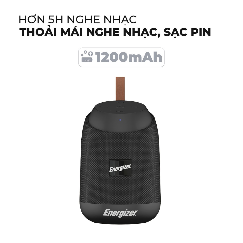 Loa Bluetooth di động Energizer BTS061 - Hàng Chính Hãng, Bảo Hành 2 Năm 1 Đổi 1