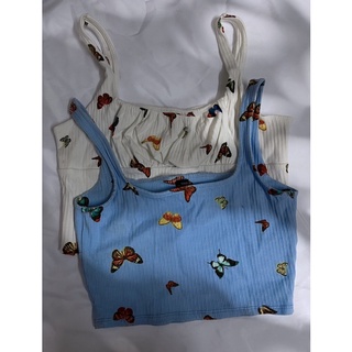Áo thun crop top f21