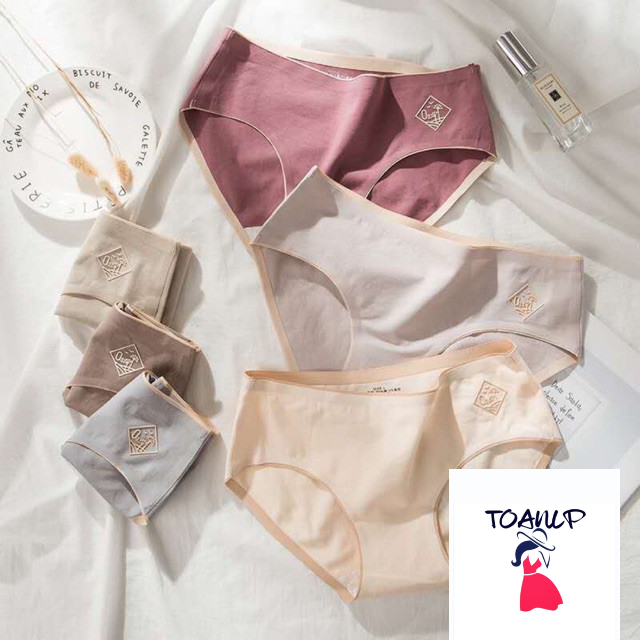 Quần lót nữ O2 Cotton Ép Không Đường May ( Được Chọn Màu ) ô2