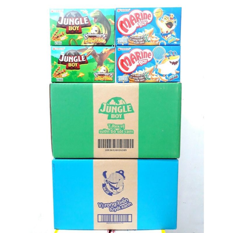 Combo 5 hộp bánh cá Orion, 32g/gói