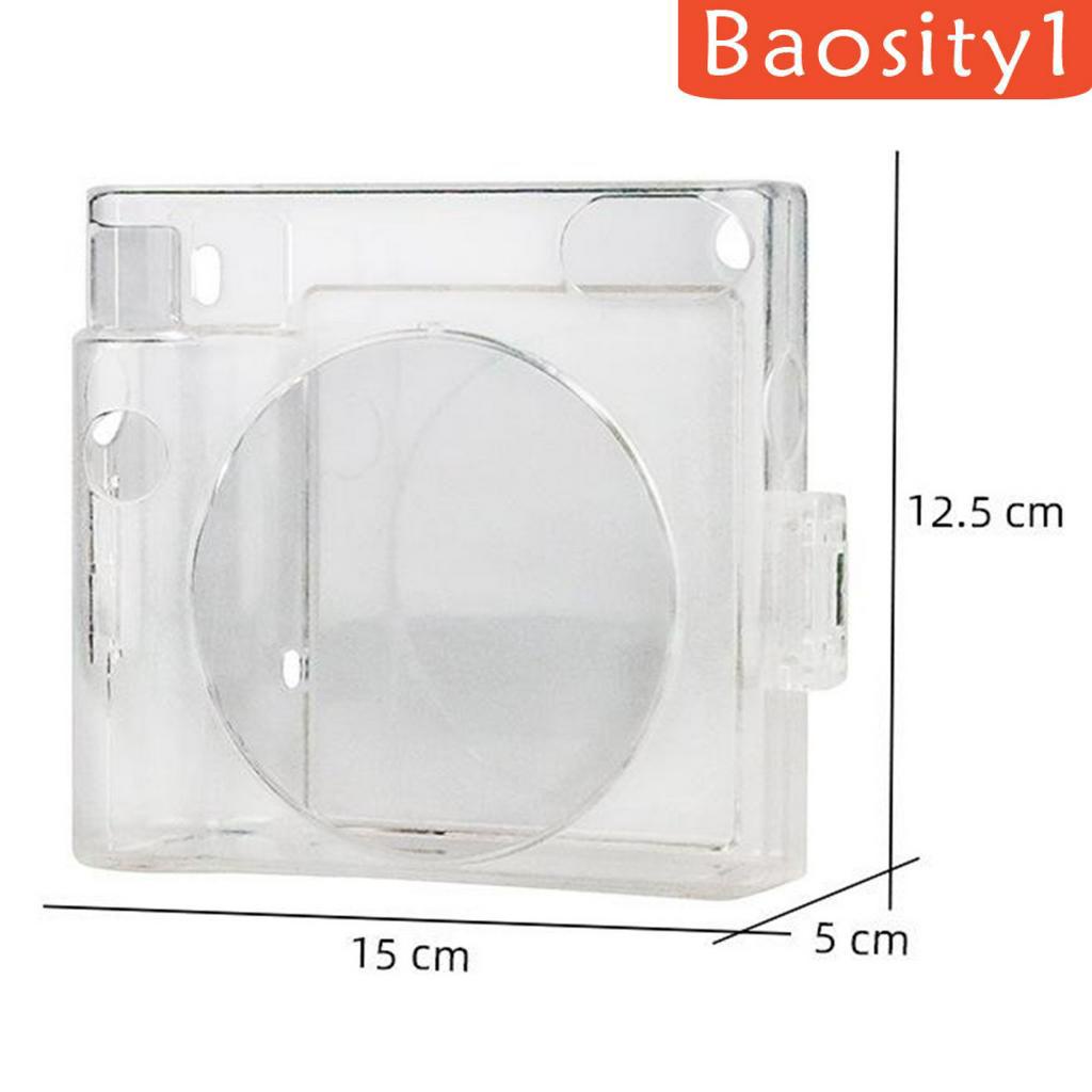 [Baosity1] Ốp Nhựa PVC Cứng Trong Suốt Bảo Vệ Máy Ảnh Fujifilm Instax Square SQ1