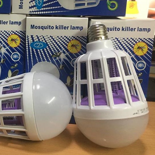 Đèn Bắt Muỗi Bóng Tròn Led, Bóng đèn bắt muỗi thông minh