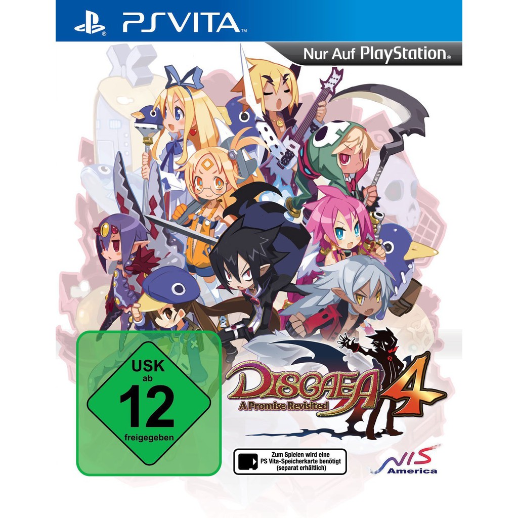 Gamecard PS Vita mới 100% Disgaea 4: A Promise Revisited