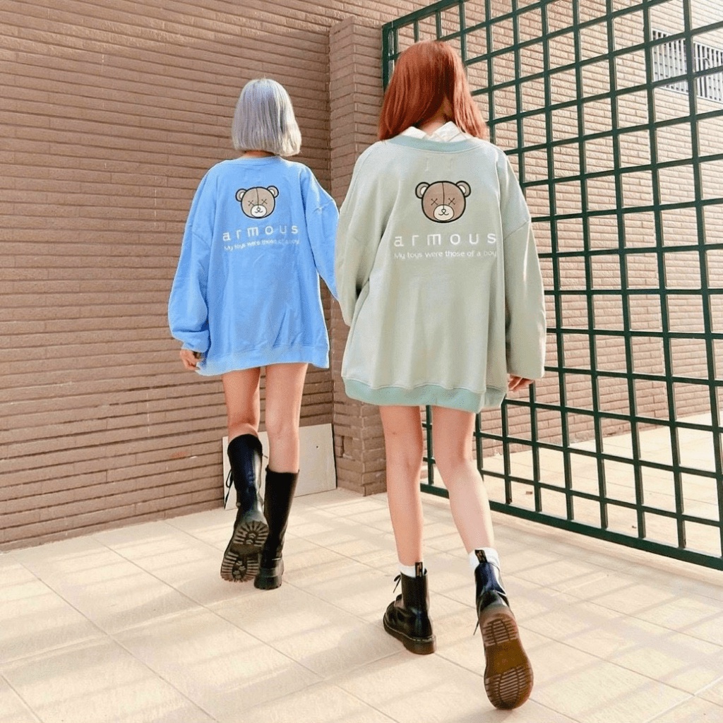 [ HCM] ÁO KHOÁC NỈ CARDIGAN NỮ FORM RỘNG THỜI TRANG HOTTREND DÀNH CHO GIỚI TRẺ