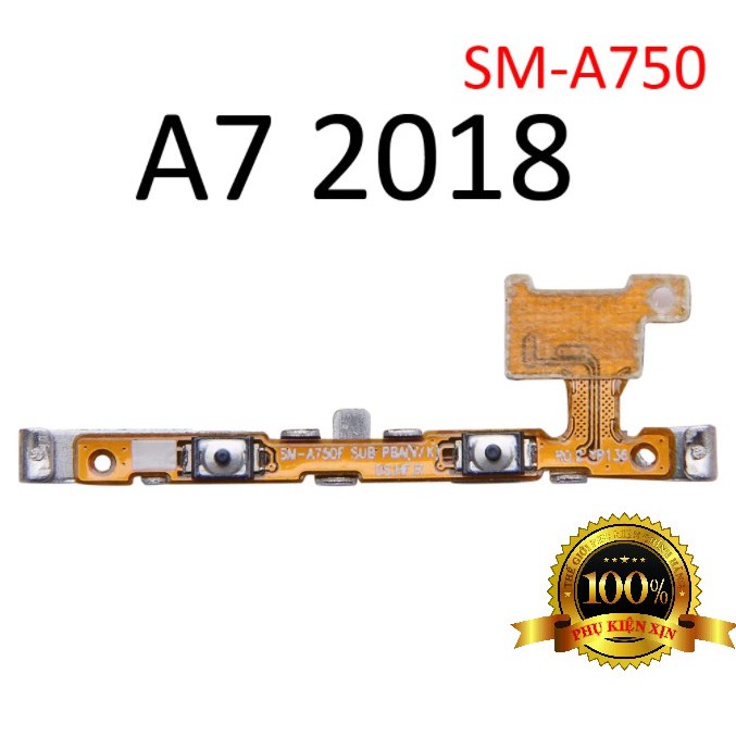 Phím Volume / Âm Lượng Samsung A7 2018 / SM - A750 Chính Hãng