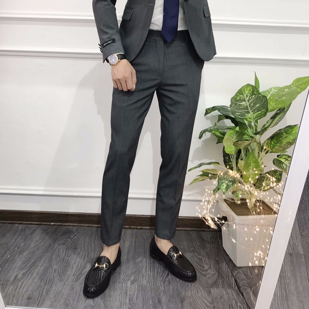 (GIÁ SỐC) Quần Tây Âu Nam Ikemen Côn Ống Dáng Ôm Vải Co Giãn Nhẹ QA01 | BigBuy360 - bigbuy360.vn