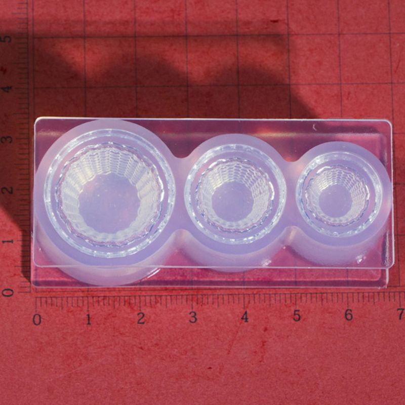 Khuôn Silicone Làm Đồ Trang Sức Hình Giỏ Hoa 3d