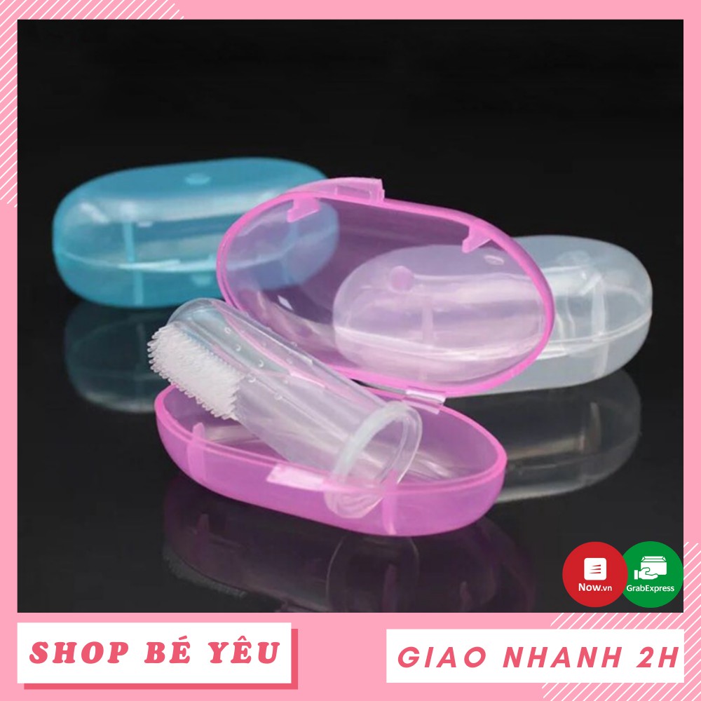 Tưa lưỡi  𝑭𝒓𝒆𝒆𝒔𝒉𝒊𝒑  Bàn chải tưa lưỡi nano silicon cho bé