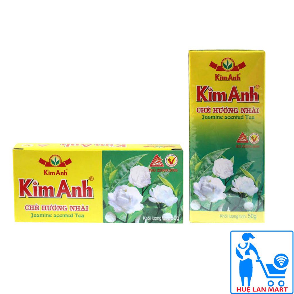 Chè Túi Lọc Hương Nhài Kim Anh Hộp 45gr ( 25 Túi X 2g ) | BigBuy360 - bigbuy360.vn
