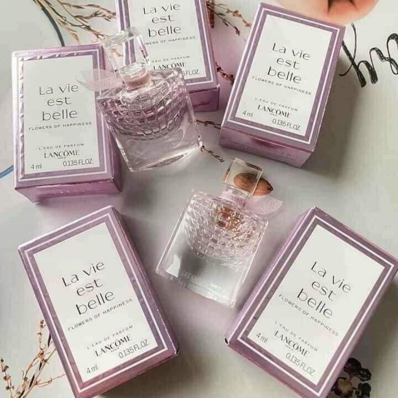 Nước hoa lancome 𝐋𝐚 𝐕𝐢𝐞 𝐄𝐬𝐭 𝐁𝐞𝐥𝐥𝐞 mini 4ml🌾 nhỏ xinh - ngọt ngào - quyến rũ🍇