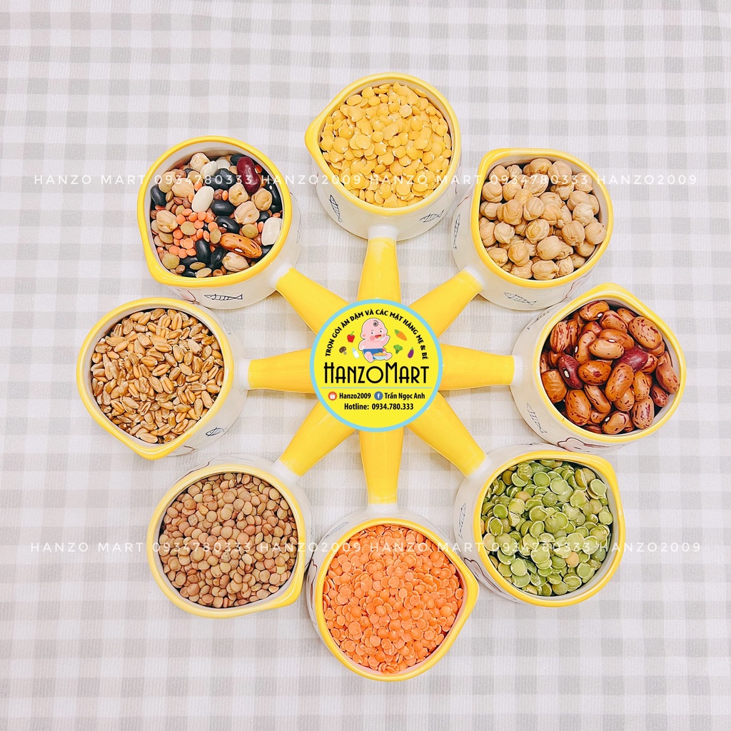 Đậu hạt hữu cơ dinh dưỡng Markal nấu cháo làm sữa hạt cho bé