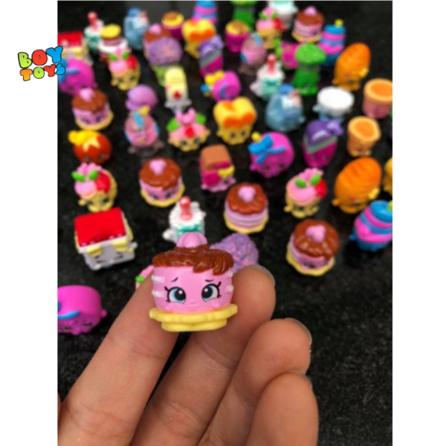 Set 30 con Shopkins mô hình đồ chơi siêu dễ thương, chất liệu an toàn, không trùng mẫu cho bé thỏa sức vui chơi