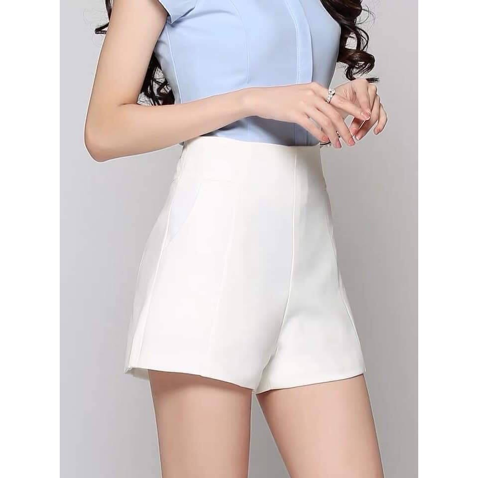 Quần short cạp cao 022