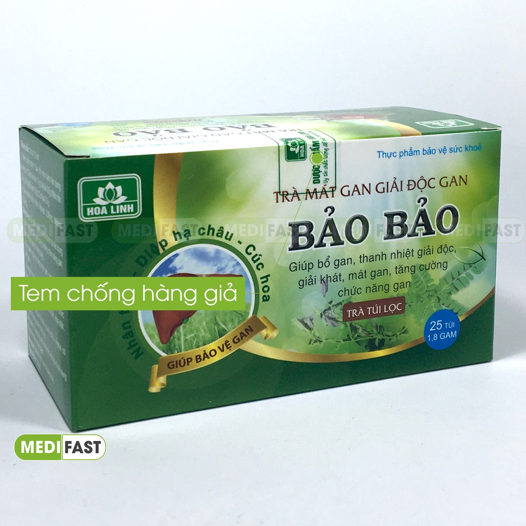 Trà Bảo Bảo - Giúp bổ gan, thanh nhiệt, giải độc, giải khát, mát gan, tăng cường chức năng gan