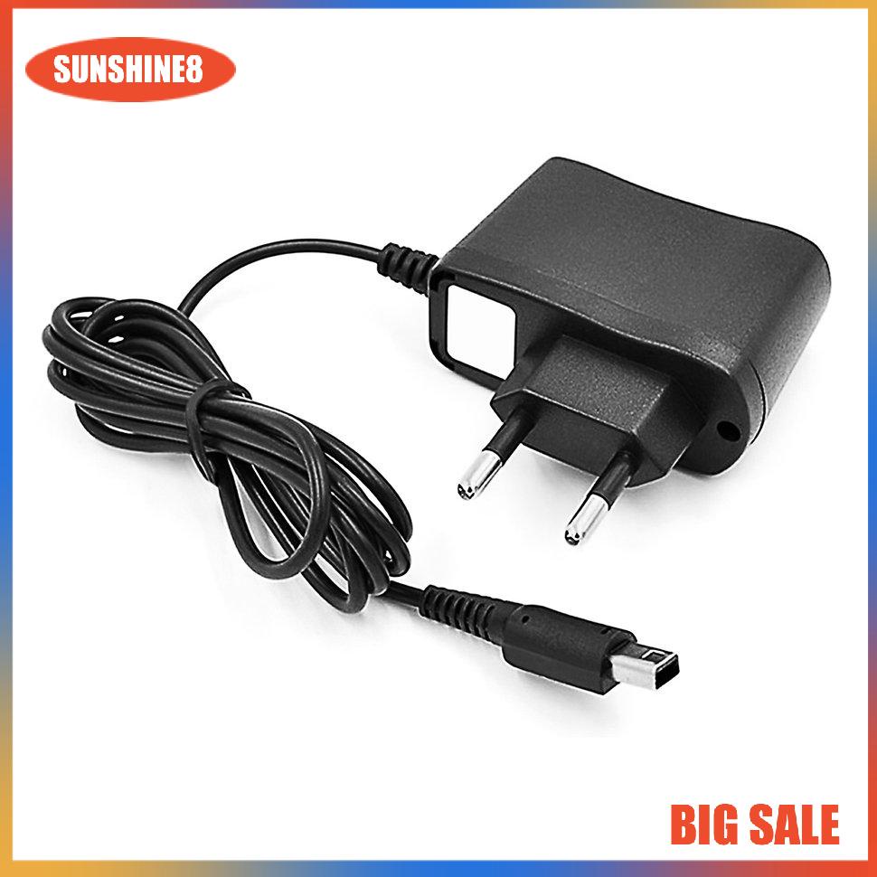 【SUN】EU Plug Home Wall Charger AC Power Supply Cord Adapter For 2DS/3DS/NDSI/3DSXL