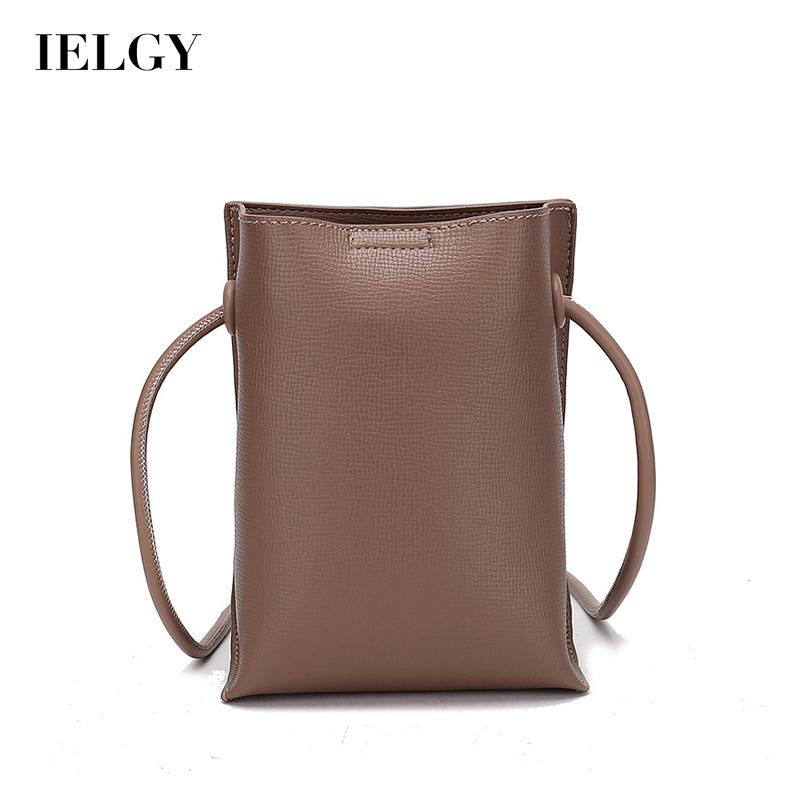 Túi đeo chéo IELGY cỡ nhỏ đựng điện thoại phong cách Hàn Quốc thời trang